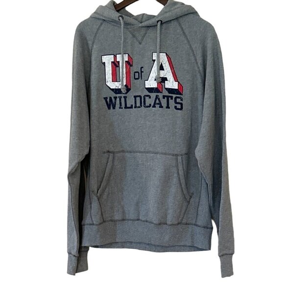 Blue 84 Unisex University of Arizona Hooded Sweatshirt Gray Size L NWT - Picture 1 of 6